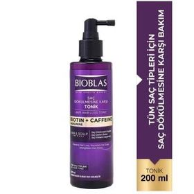 Bioblas Biotin Caffeine 200 ml Dökülme Karşıtı Tonik