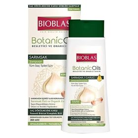 Bioblas Botanic Oils 360 ml Sarımsak İçeren Saç Dökülmesine Karşı Şampuan
