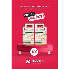 Bioblas Botanic Oils 4x360 ml Sarımsak Şampuanı