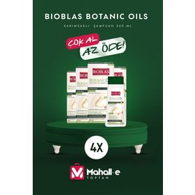 Bioblas Botanic Oils 4x360 ml Sarımsak Şampuanı