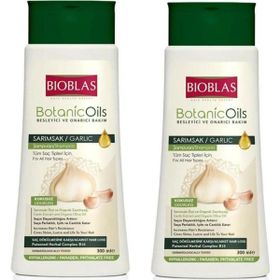 Bioblas Botanic Oils Besleyici ve Onarıcı Bakım Sarımsak 2x300 ml Şampuan