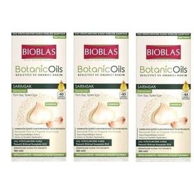 Bioblas Botanic Oils Sarımsaklı 3x360 ml Şampuan