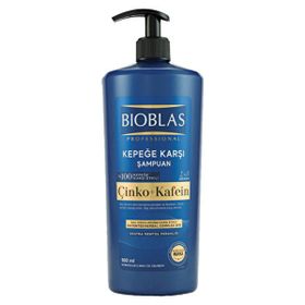 Bioblas Çinko ve Kafein 2'si 1 Arada 900 ml Kepeğe Karşı Şampuan