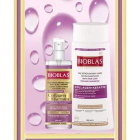 Bioblas Collagen Keratin 360 ml Şampuan + 200 ml Sıvı Saç Kremi