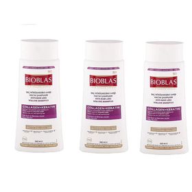 Bioblas Collagen Keratin 3x360 ml Hacim Şampuanı