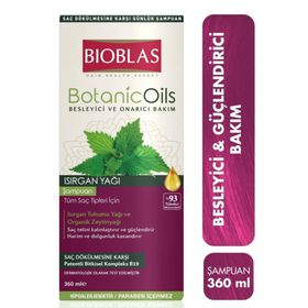 Bioblas Isırgan 360 ml Şampuan+150 ml Argan Yağlı Şampuan