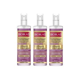 Bioblas Kolajen Keratin 3x200 ml Sıvı Saç Kremi