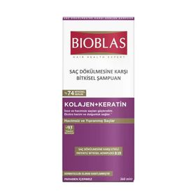 Bioblas Kolajen Keratin Saç Dökülmesine Karşı 360 ml Bitkisel Şampuan