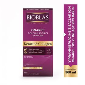 Bioblas Kolajen ve Keratin 360 ml Onarıcı Şampuan