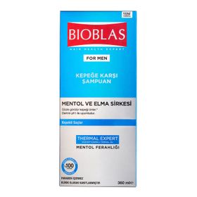 Bioblas Mentol ve Elma Sirkesi 360 ml Kepek Şampuanı