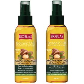 Bioblas Organic Oils Argan 2x100 ml Saç Bakım Yağı