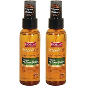 Bioblas Organic Oils Argan 2x100 ml Saç Bakım Yağı