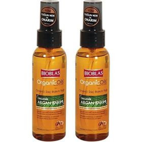 Bioblas Organic Oils Argan 2x100 ml Saç Bakım Yağı