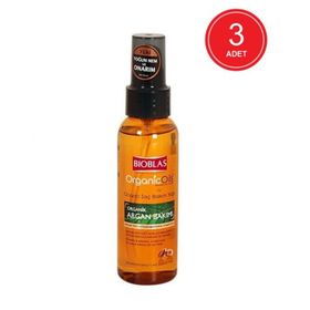 Bioblas Organic Oils Argan 3x100 ml Saç Bakım Yağı