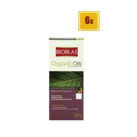 Bioblas Organic Oils İnce Zayıf Saç Isırgan 6x360 ml Şampuan