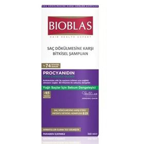 Bioblas Prociyanidin Yağlanma Dökülme Karşıtı 360 ml Şampuan