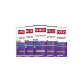 Bioblas Procyanidin 5x360 ml Yağlı Saçlar İçin Dökülmeye Karşı Bitkisel Şampuan