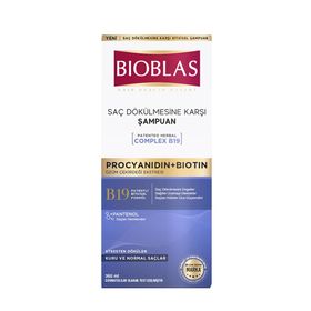 Bioblas Procyanidin+Biotin Saç Dökülmesi Karşıtı 360 ml Anti Stress Şampuan