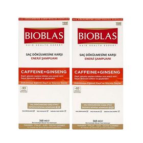 Bioblas Saç Dökülmesine Karşı 2x360 ml Şampuan