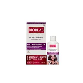 Bioblas Saç Dökülmesine Karşı Enerji Collagen+Keratin 6x360 ml Şampuan
