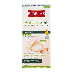 Bioblas Sarımsak Özlü Saç Dökülmesine Karşı Etkili 360 ml Şampuan