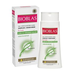 Bioblas Sarmaşık Özlü 2'si 1 Arada Kremli 400 ml Şampuan