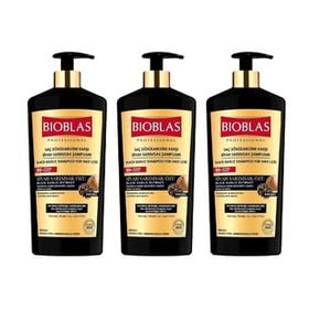 Bioblas Siyah Sarımsaklı 3x1000 ml Şampuan