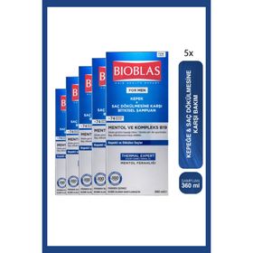 Bioblas Thermal Expert Men 5x360 ml Şampuan