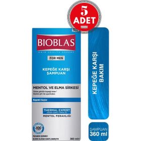 Bioblas Thermal Expert Men 5x360 ml Şampuan