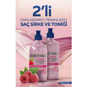 Biobotanica 2x250 ml Frambuazlı Sirke Saç Toniği