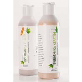 Biobotanica Brezilya Fönü Keratini 2x100 ml Şampuan + Keratin Bakımı Mini Seti