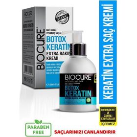 Biocure 250 ml Botox Keratin Extra Bakım Saç Kremi
