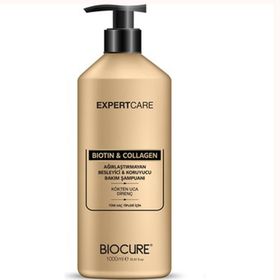 Biocure Expert Care 1000 ml Biotin ve Collagen Bakım Şampuanı