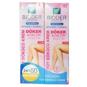 Bioder 2x100 ml Bitkisel Tüy Dökücü Krem