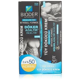 Bioder 2x100 ml Tüy Azaltıcı Etki Tüy Dökücü Krem
