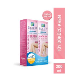 Bioder 2x100 ml Tüy Azaltıcı Etki Tüy Dökücü Krem