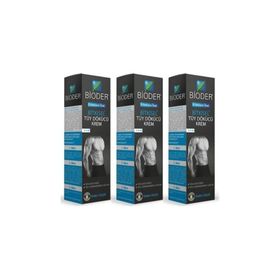 Bioder 3x100 ml Erkeklere Özel Tüy Dökücü Krem