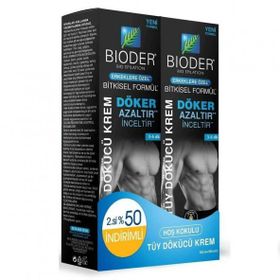 Bioder 4 Adet 2x100 ml Erkeklere Özel Tüy Dökücü Krem