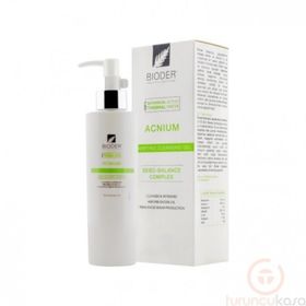 Bioder Acnium Foaming Gel 180 ml Arındırıcı Temizleme Jeli