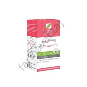 Bioder Antiperspirant Pure White 50 ml Deo Roll-On