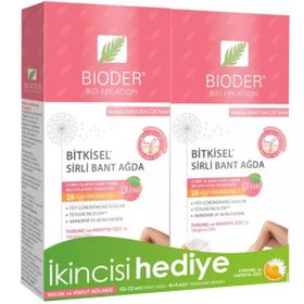 Bioder Bio Epilation Bitkisel Normal Ciltler Tüy Azaltıcı Ağda Bandı