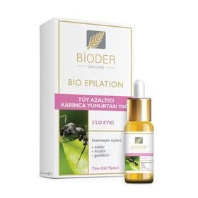 Bioder Bio Epilation Karınca Yumurtası Yağı 30 ml Tüy Azaltıcı Krem