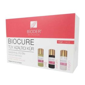 Bioder Biocure 3x5 ml Tüy Azaltıcı Kür Yüz Serumu