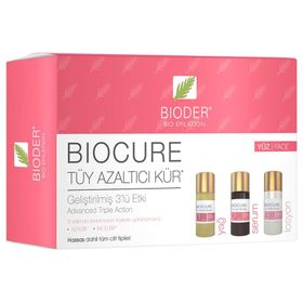 Bioder Biocure 3x5 ml Tüy Azaltıcı Kür Yüz Serumu