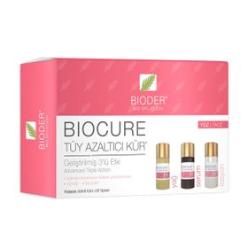 Bioder Biocure 3x5 ml Tüy Azaltıcı Kür Yüz Serumu