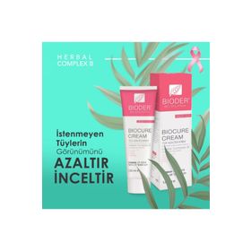 Bioder Biocure Cream 130 ml Tüy Azaltıcı Krem