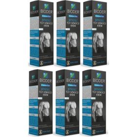 Bioder Bitkisel Erkek 6x100 ml Tüy Dökücü Krem