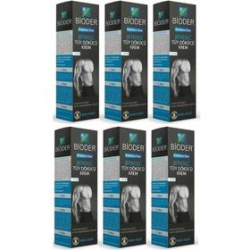 Bioder Bitkisel Erkek 6x100 ml Tüy Dökücü Krem