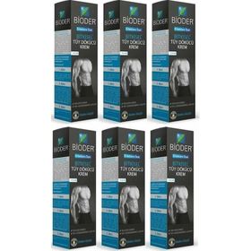 Bioder Bitkisel Erkek 6x100 ml Tüy Dökücü Krem