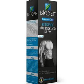 Bioder Erkekler İçin 100 ml Tüy Dökücü Krem